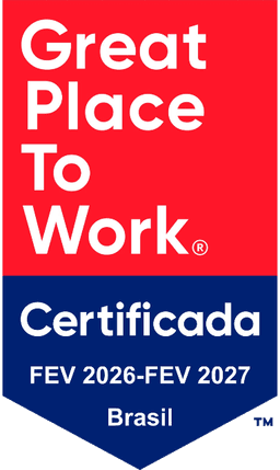 Selo Great Place To Work Certificada, fevereiro de 2026 a fevereiro de 2027, Brasil