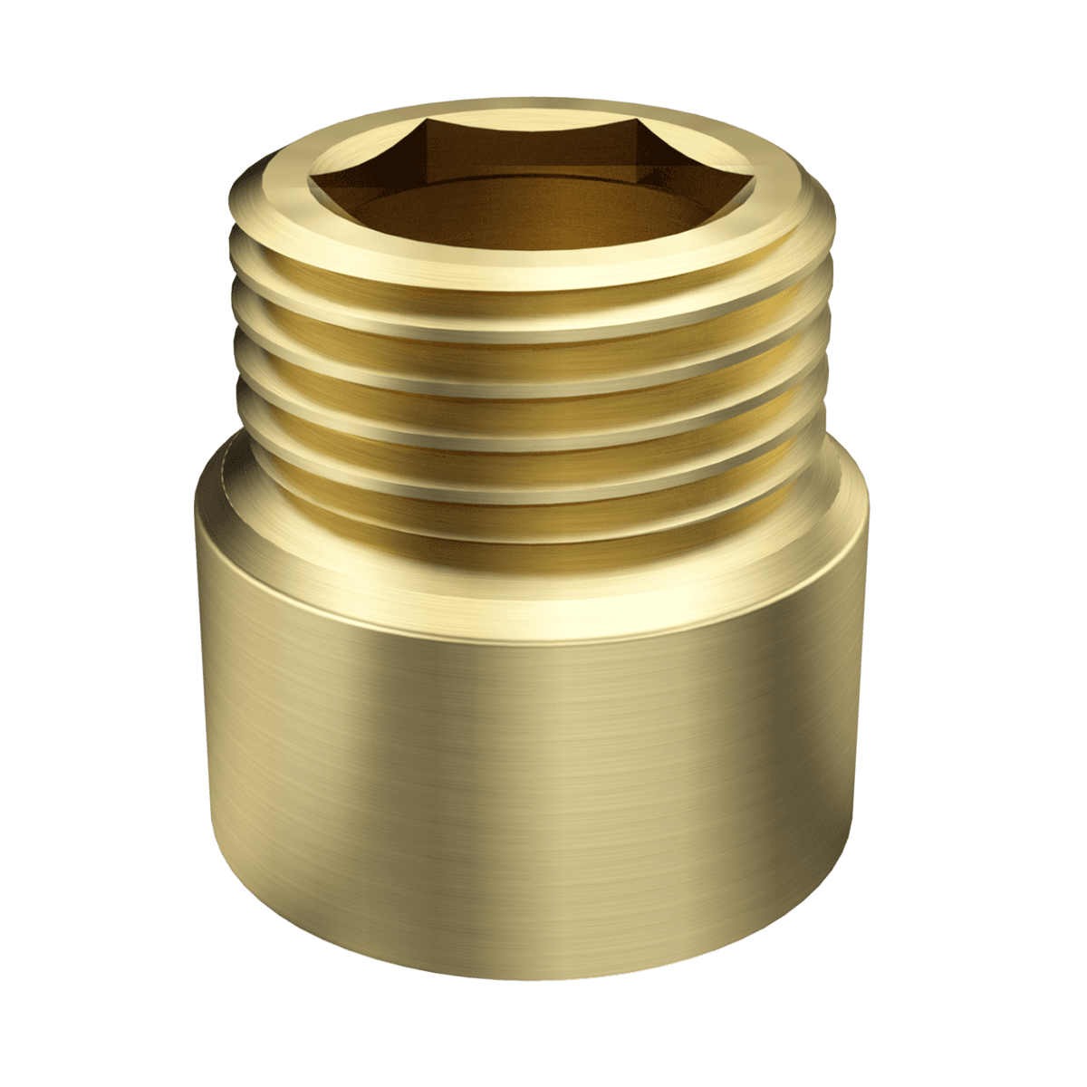 MINI PROLONGADOR 1/2" COM SEXTAVADO INTERNO