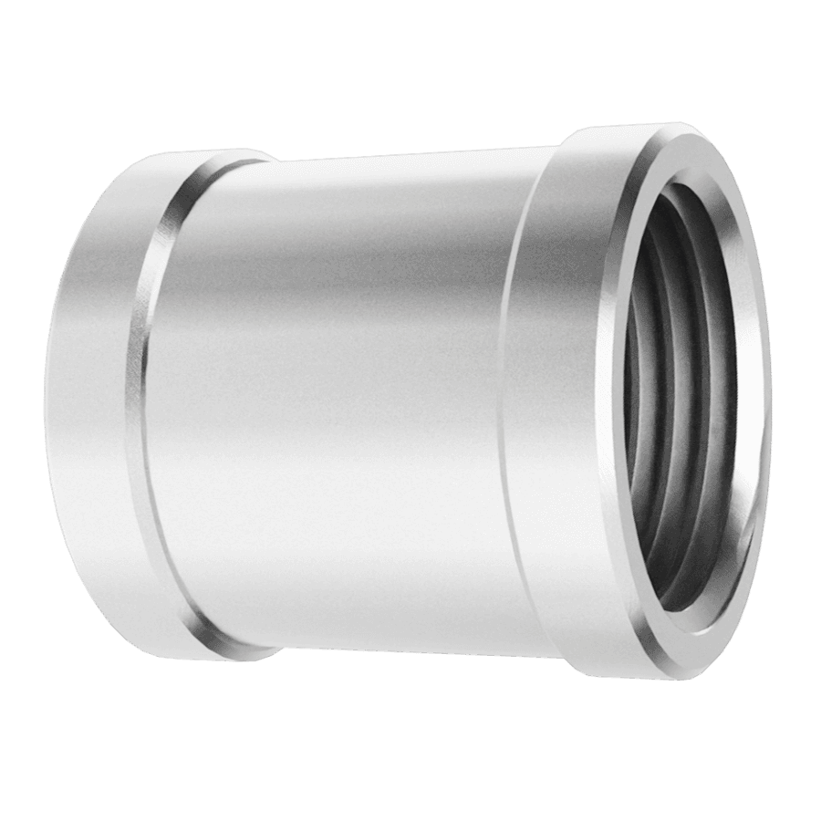 LUVA 3/4" CROMADO