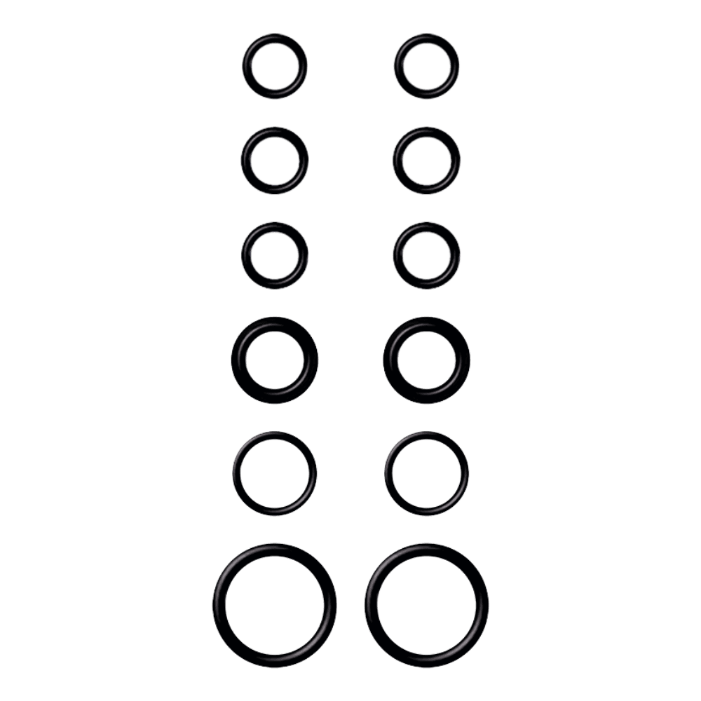 KIT O'RINGS PARA REGISTROS E TORNEIRAS (12 unid.)