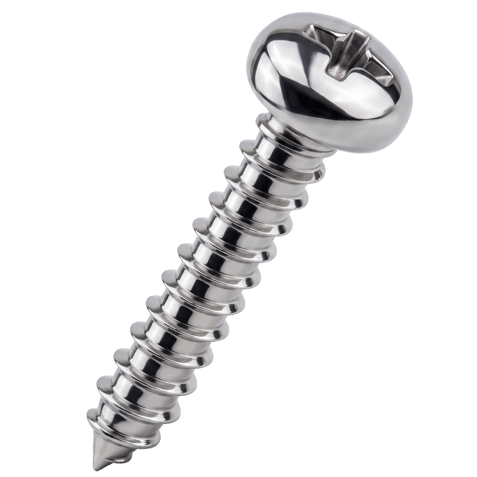PARAFUSO PANELA 5/32” X 40 mm CAB. 7,5 mm (c/ 10 unid.)