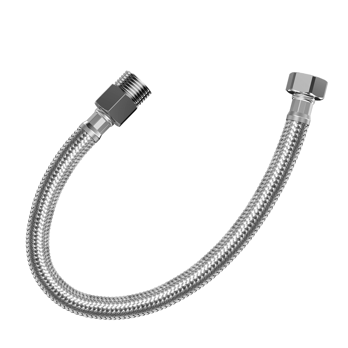 FLEXÍVEL PARA ÁGUA M X F 1/2" - 40 cm