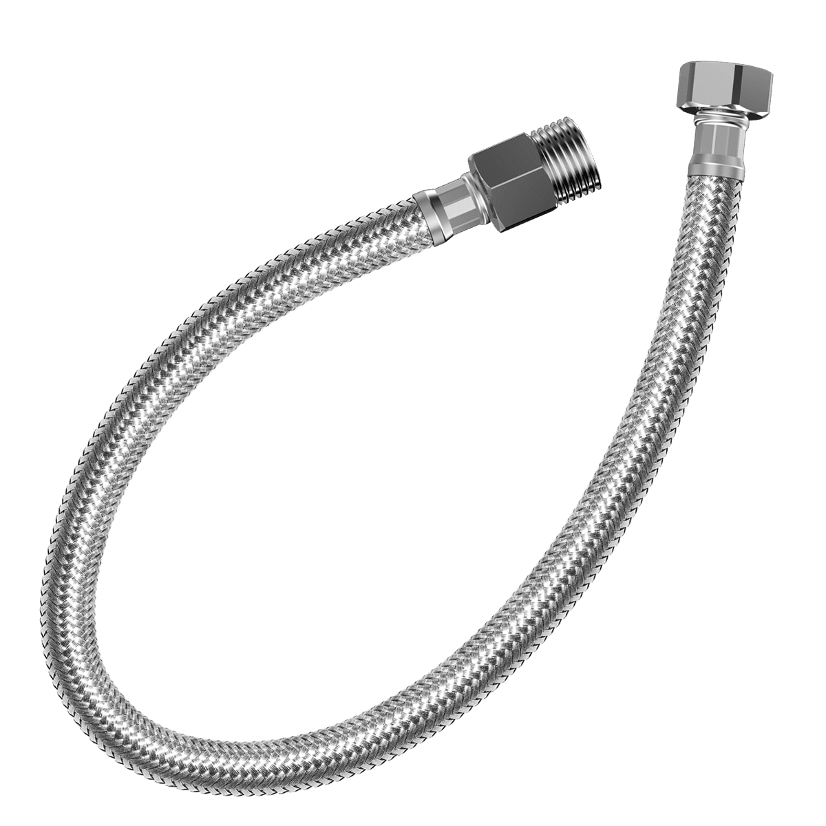 FLEXÍVEL PARA ÁGUA M X F 1/2" - 60 cm