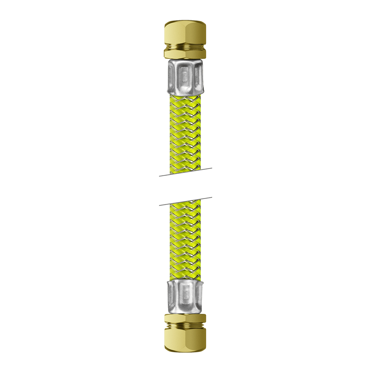 FLEXÍVEL PARA GÁS 3/8” X 3/8” ENGATE RÁPIDO - 1,5 m